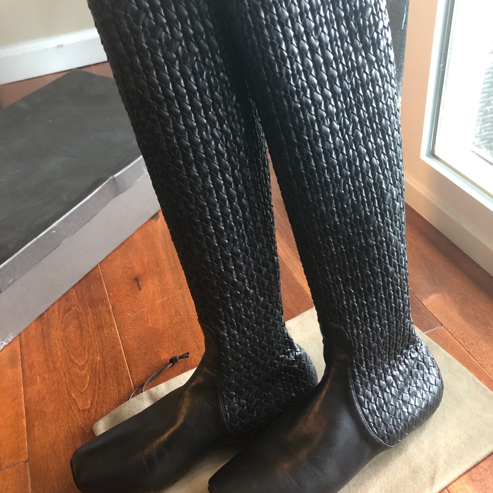 Bottega Veneta Woven Boots
